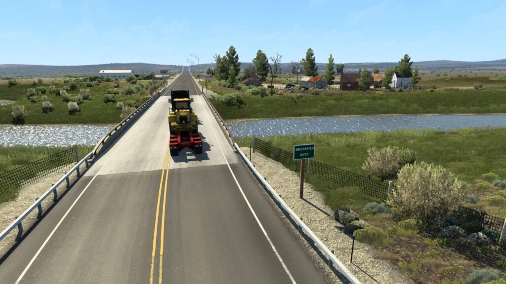 American Truck Simulator Wyoming - most