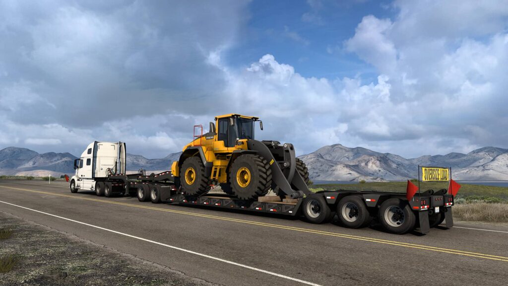 American Truck Simulator - kolový nakladač