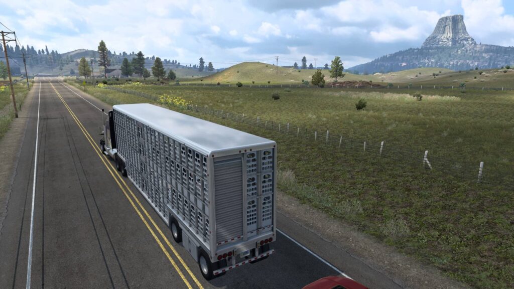American Truck Simulator - převoz živých zvířat
