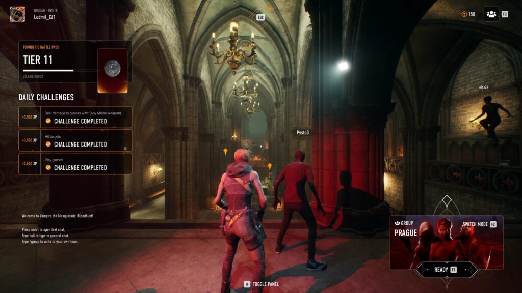 Bloodhunt lobby