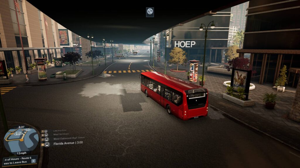 Bus Simulator 21 - červený autobus