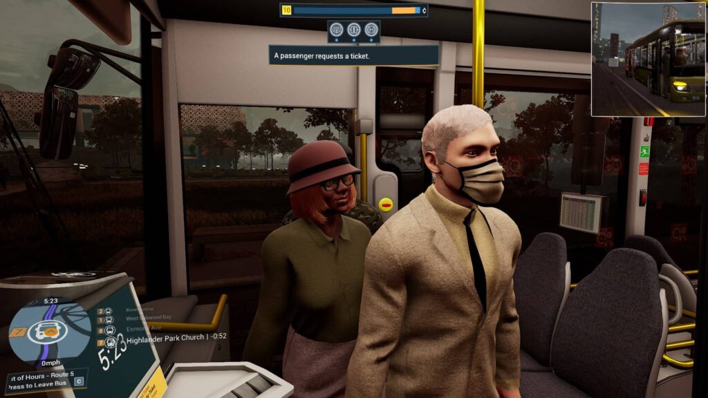 Bus Simulator 21 - cestující