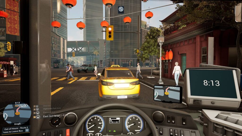 Bus Simulator 21 - přechod pro chodce