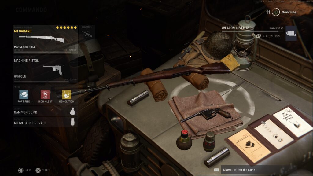 Call of Duty Vanguard - M1 Garand