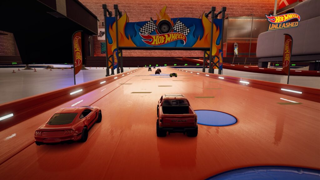 Hot Wheels Unleashed - startovní čára