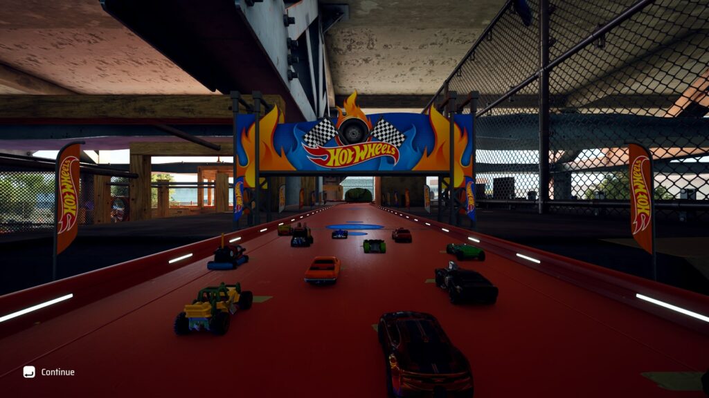 Hot Wheels Unleashed - úvodní závod