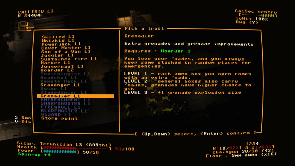 Jupiter Hell skills