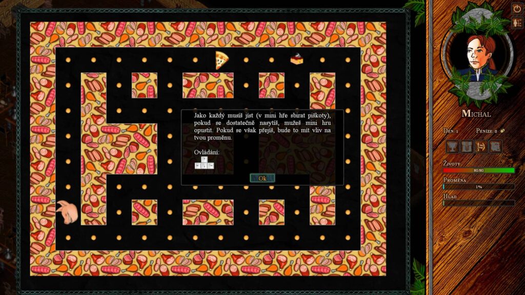 Pomsta Kirké – pac-man trochu jinak