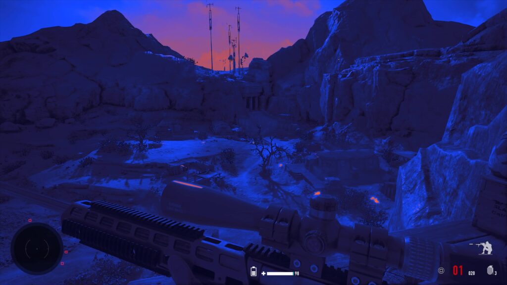 Sniper Ghost Warrior Contracts 2 - režimy viditelnosti