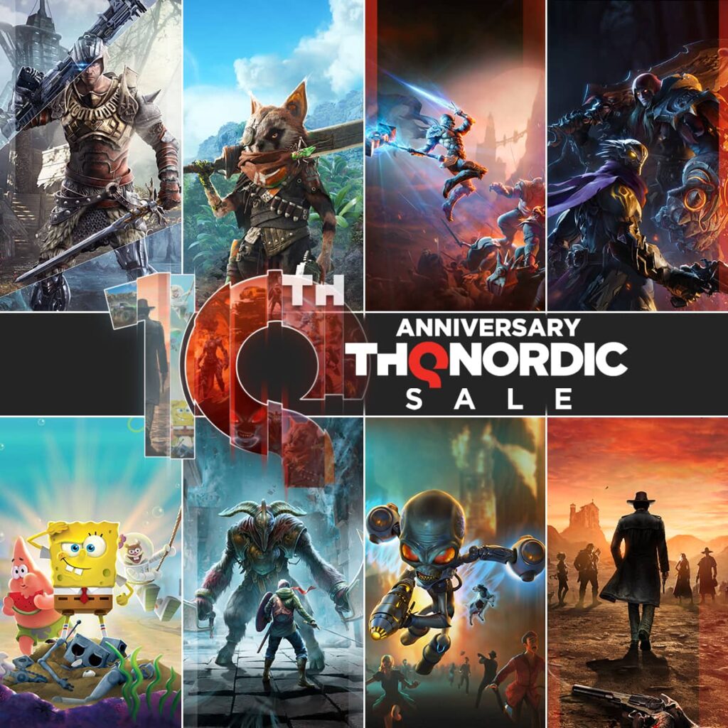 THQ Nordic – slevy a výprodej k oslavě