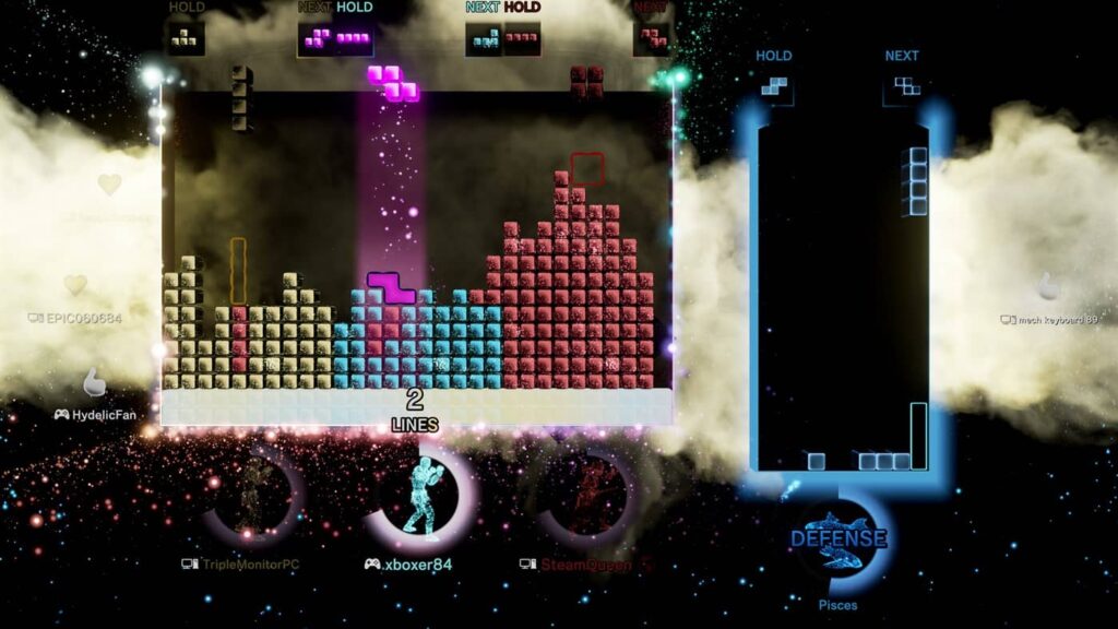 Tetris Effect Conected - boss fight