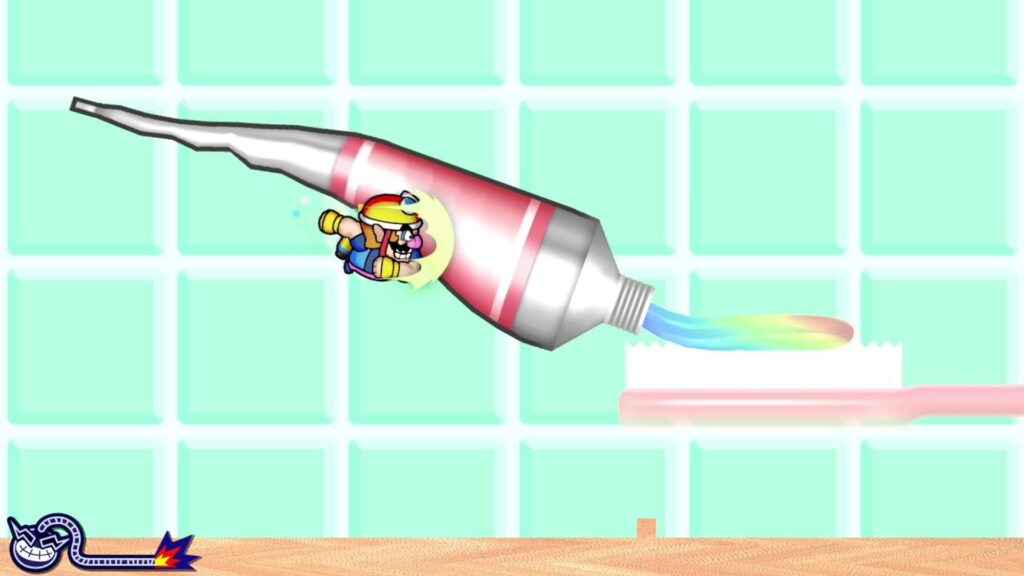 WarioWare Get It Together – čisti si zoubky