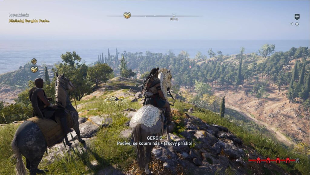 Assassin’s Creed Odyssey - na koni