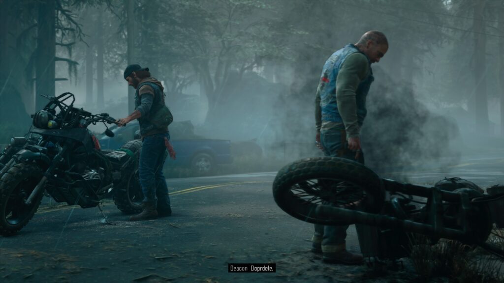 Days Gone - odcizená součátka z motorky