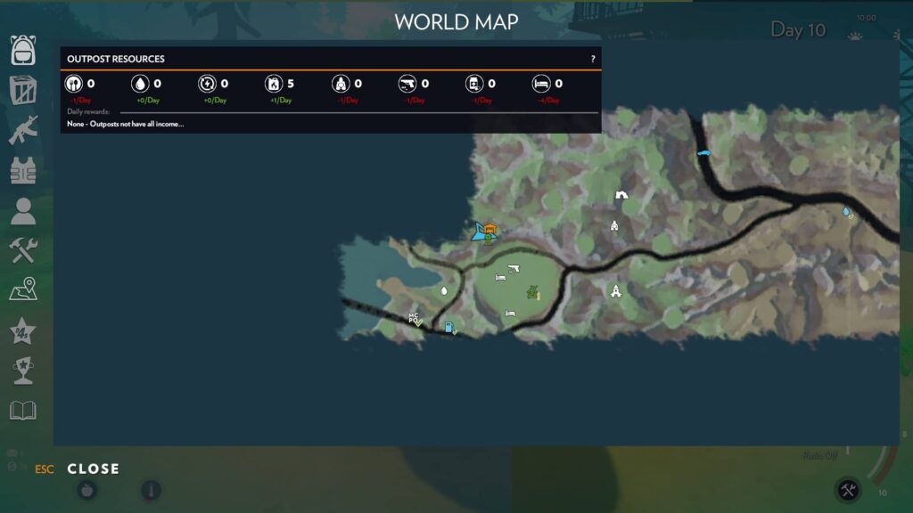 Drive 4 Survival - Mapa