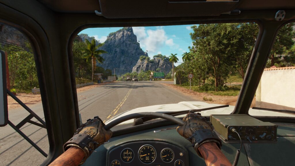 Far Cry 6 - jízda autem
