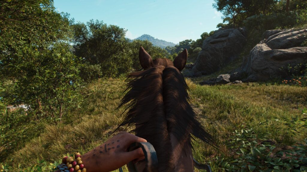 Far Cry 6 - jízda na koni