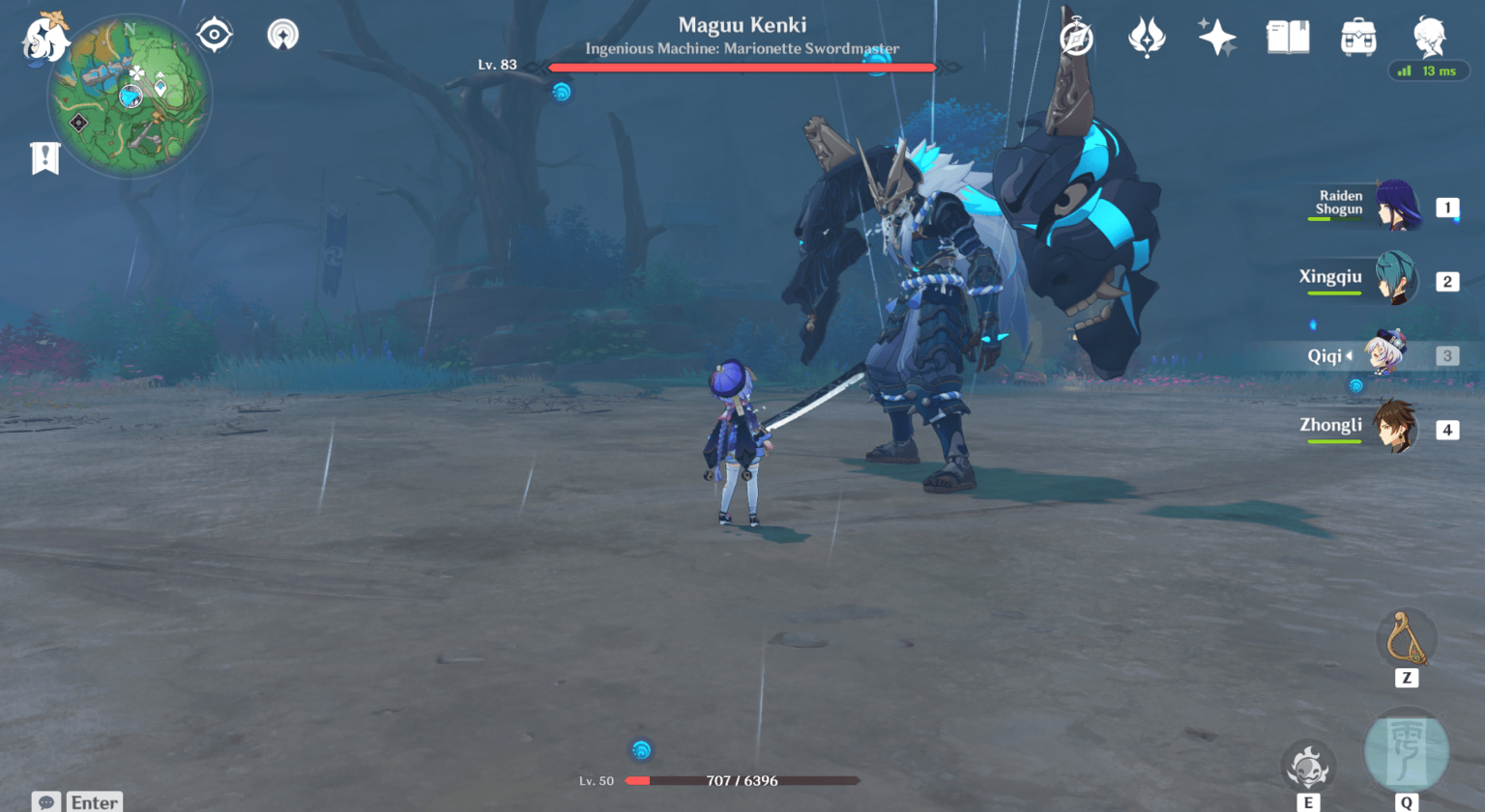 Genshin Impact – souboj 1
