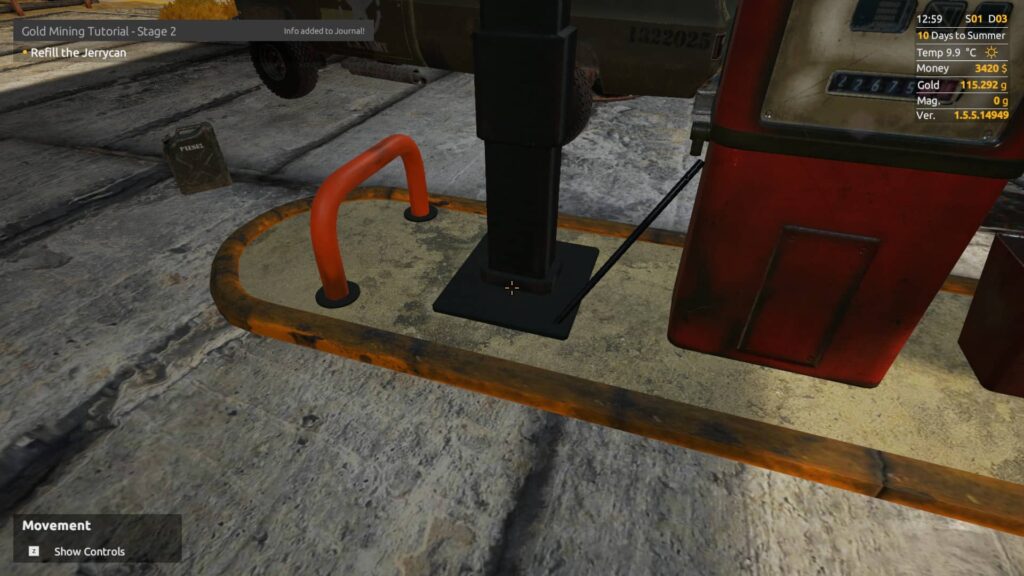 Gold Rush The Game bug