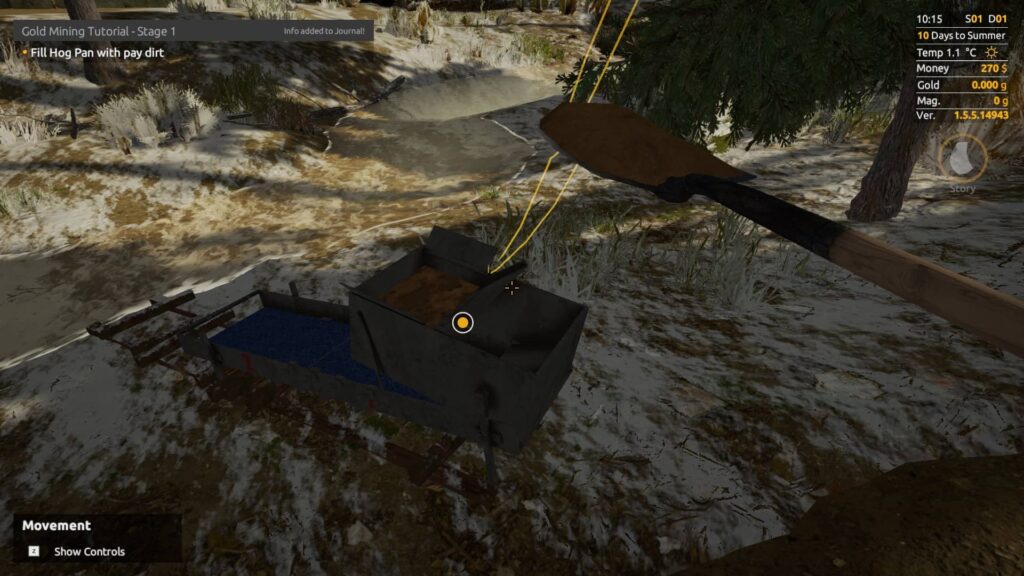 Gold Rush The Game těžíme
