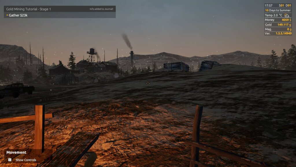 Gold Rush The Game zima