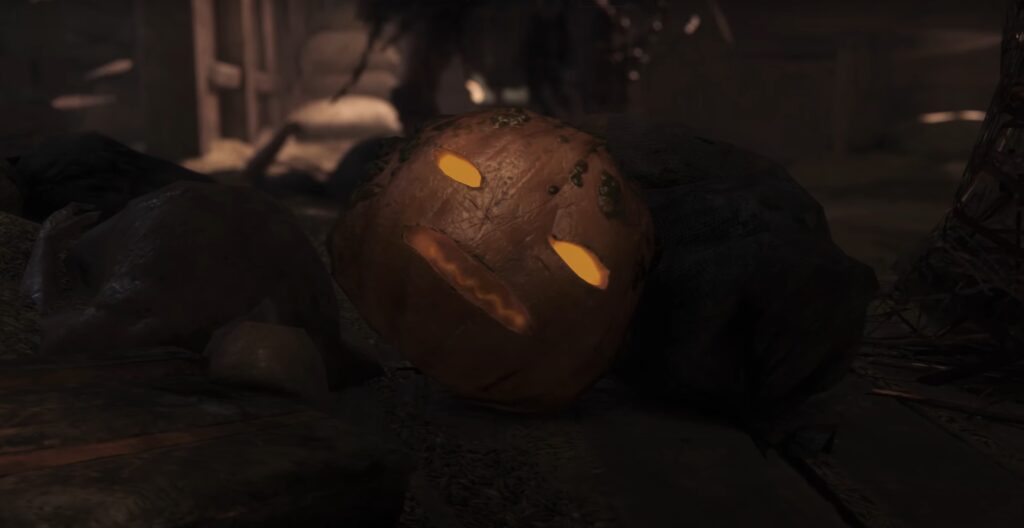 Hunt Showdown harvest punpin head