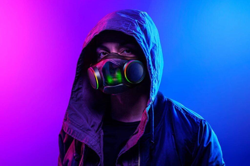 Razer Zephyr – promo fotka muž