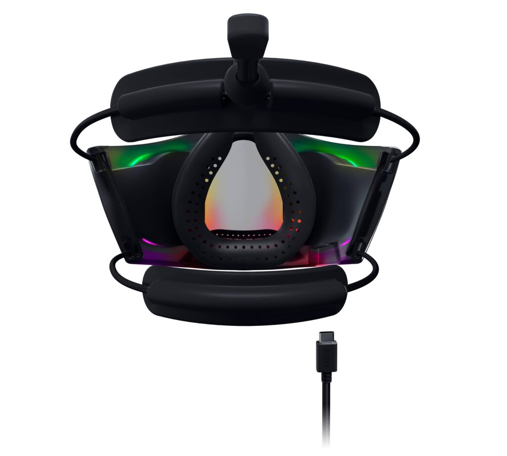 Razer Zephyr – vnitřní strana