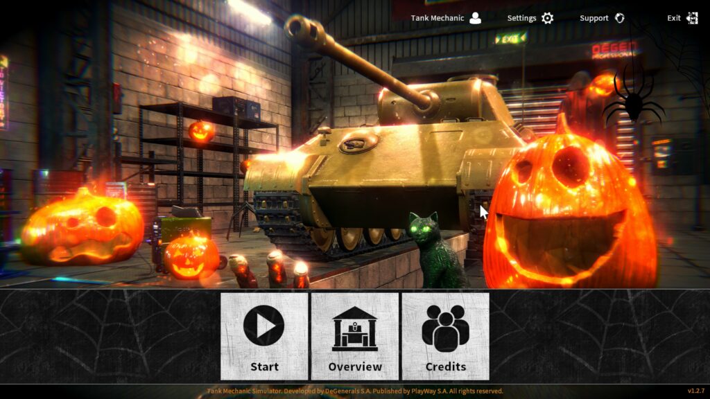 Tank Mechanic Simulator event