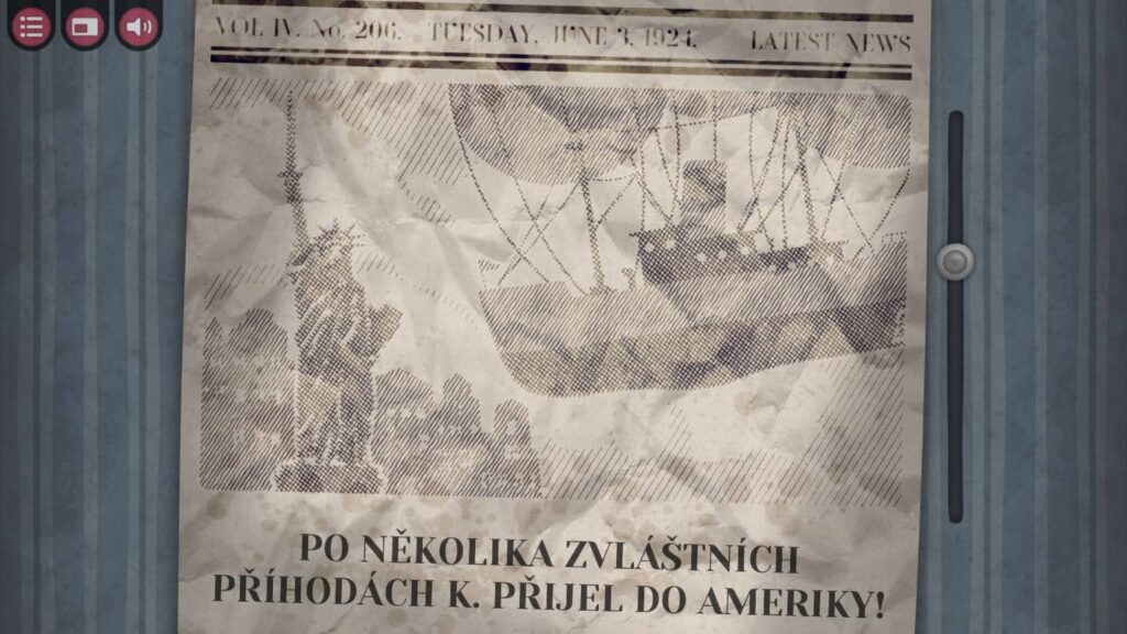 The Franz Kafka Videogame – Noviny