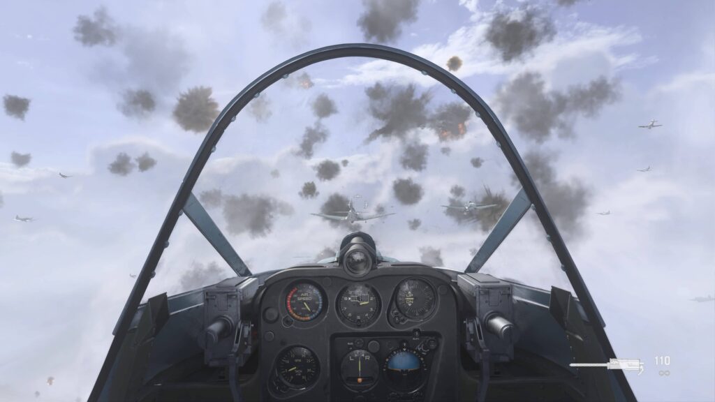 Call of Duty Vanguard - létání letadlem