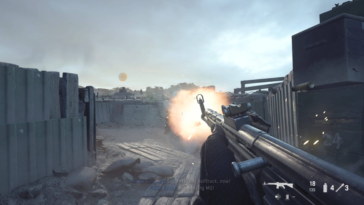 Call of Duty Vanguard - střelba v příkopu