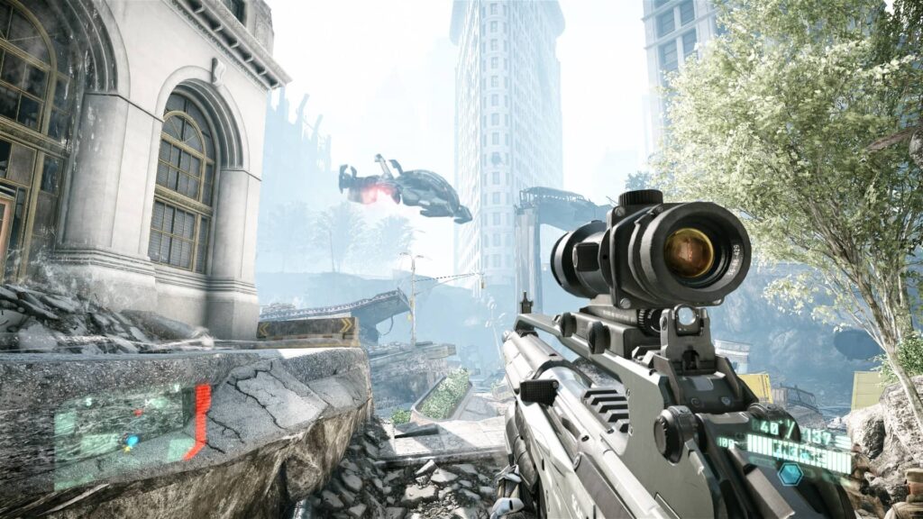 Crysis 2 Remastered - mimozemské plavidlo