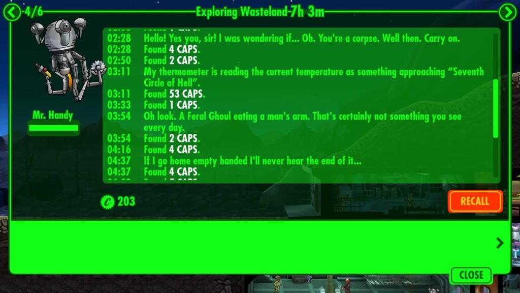 Fallout Shelter – Mr. Handy