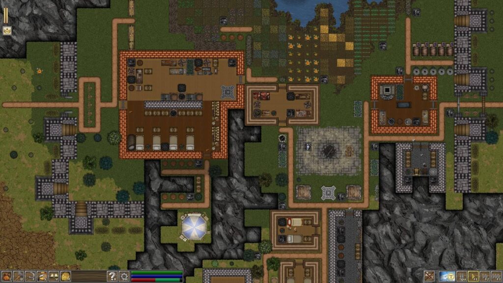 First Feudal - celá stavba