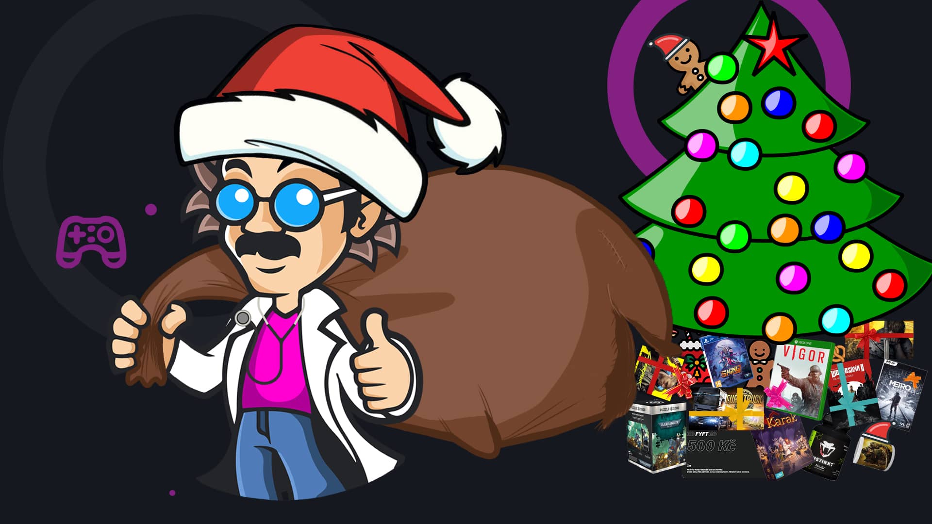 Gaming Professors - Vánoční Soutěž