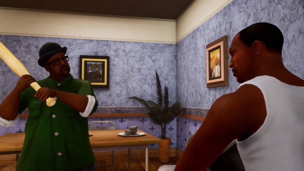 Grand Theft Auto – The Definitive Edition - CJ a Big Smoke