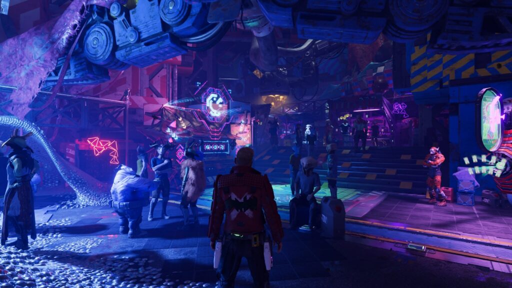 Marvel's Guardians of the Galaxy - prostředí planety
