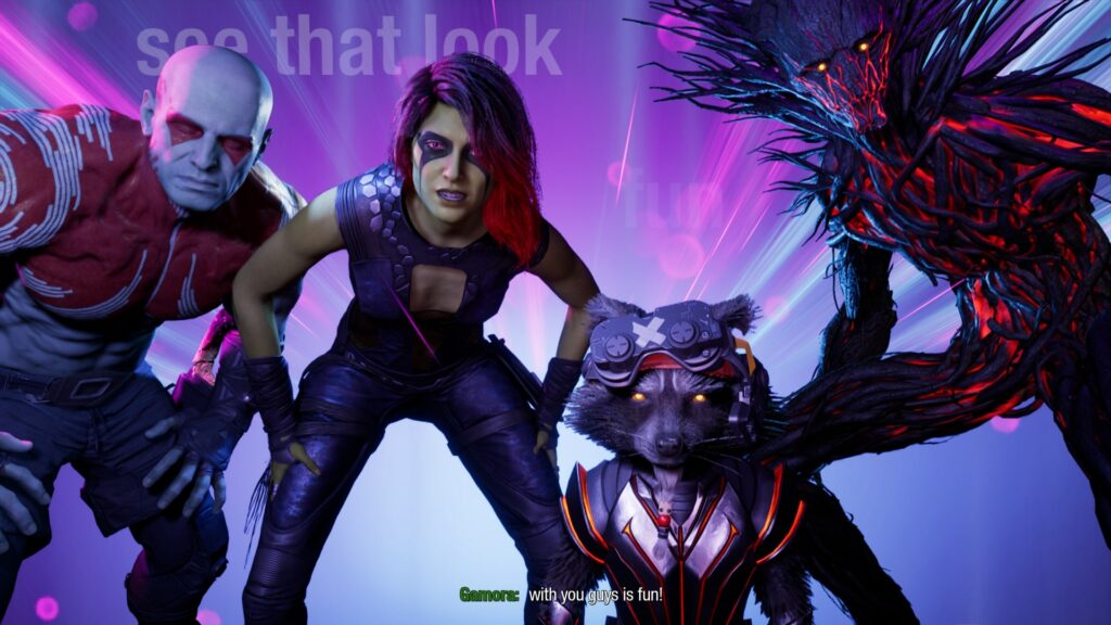 Marvel's Guardians of the Galaxy - seskupení týmu