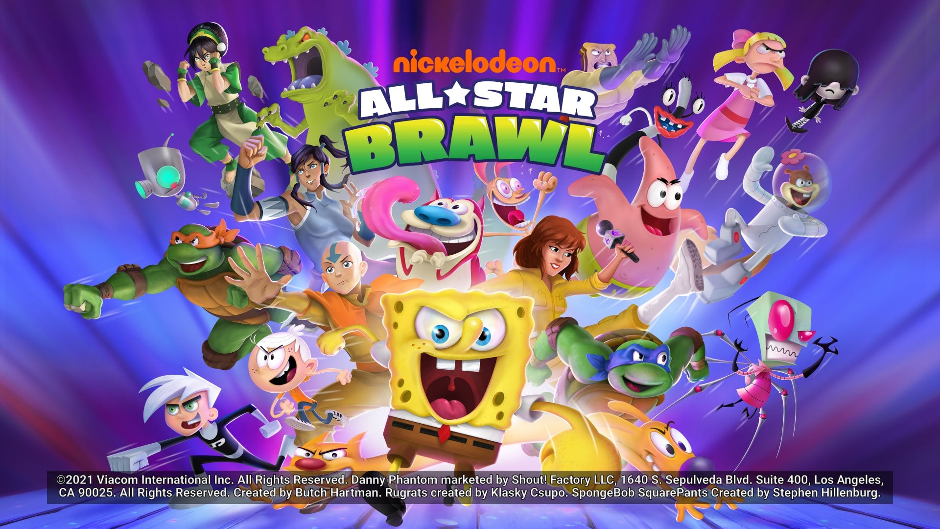 Nickelodeon All-Star Brawl úvodní