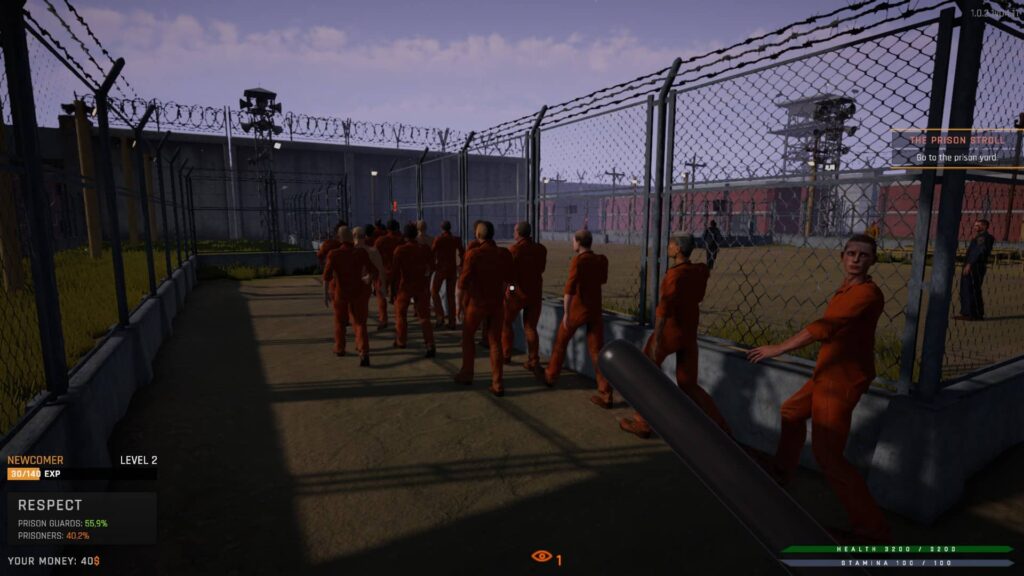 Prison Simulator - Dvůr