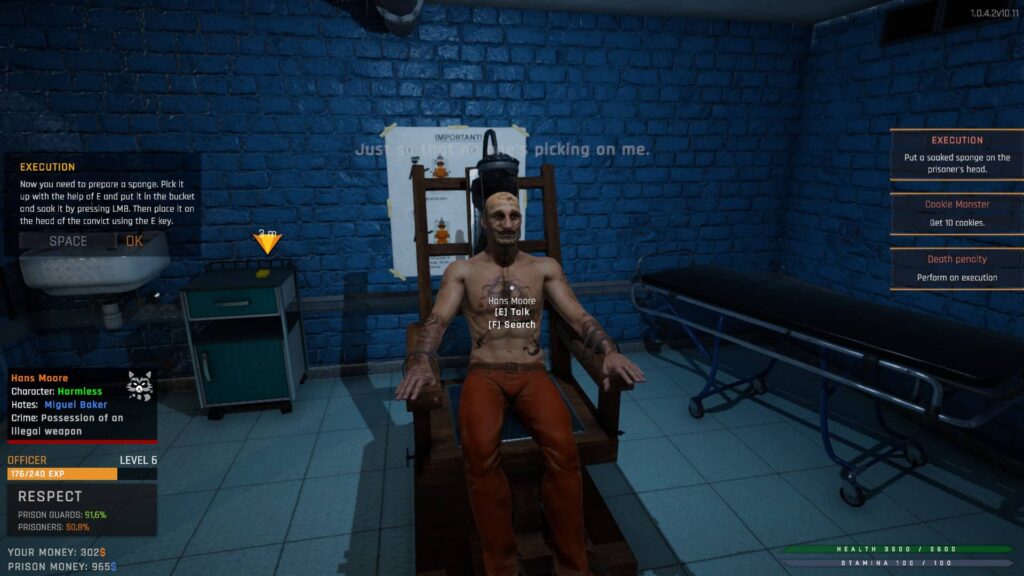 Prison Simulator - Poprava