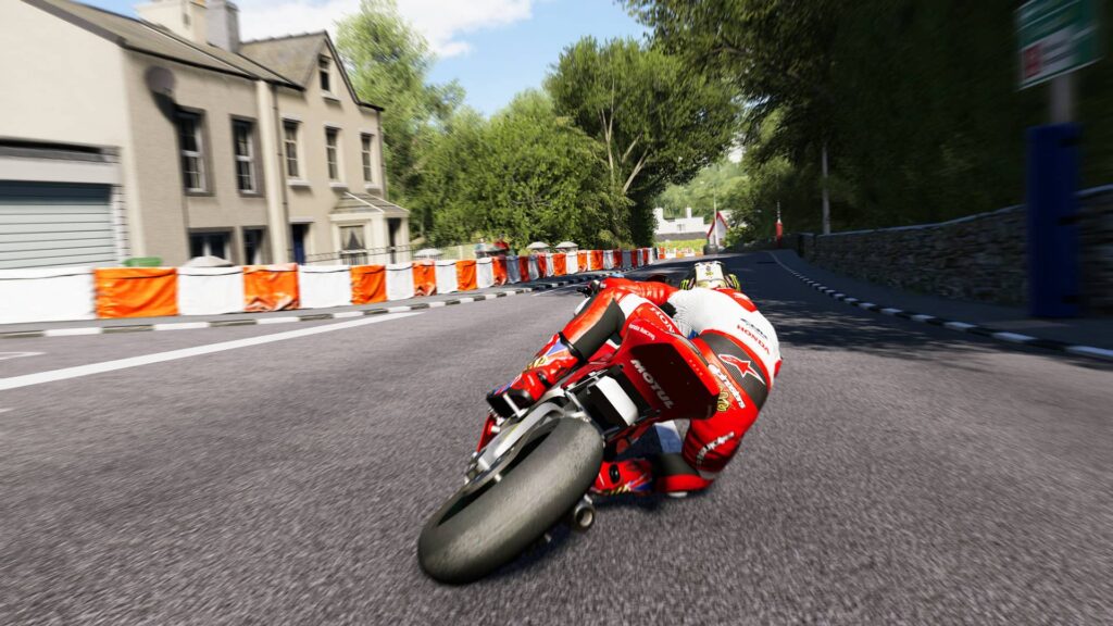 TT Isle of Man - zatáčka