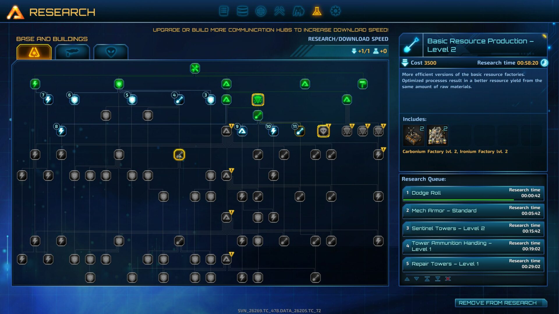 The Riftbreaker skill trees