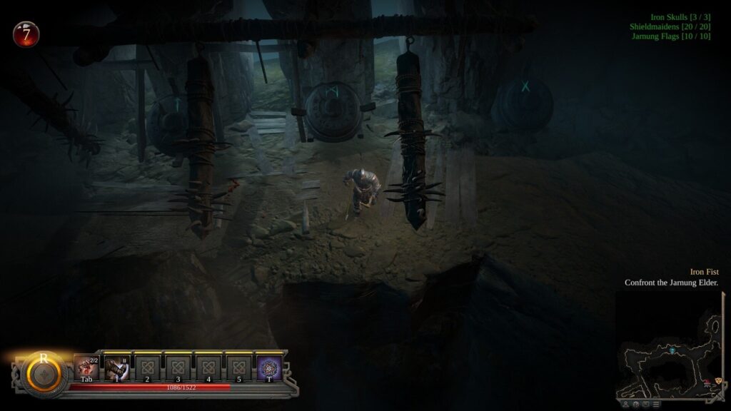 Wolves of Midgard its a trap brain