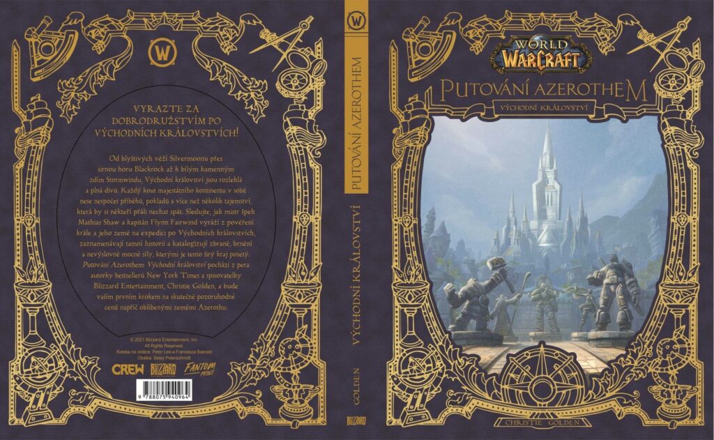 World of Warcraft Putování Azerothem – Východní královstvé - přebal
