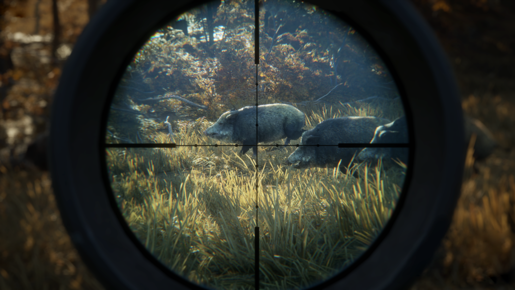 theHunter Call of the Wild boars