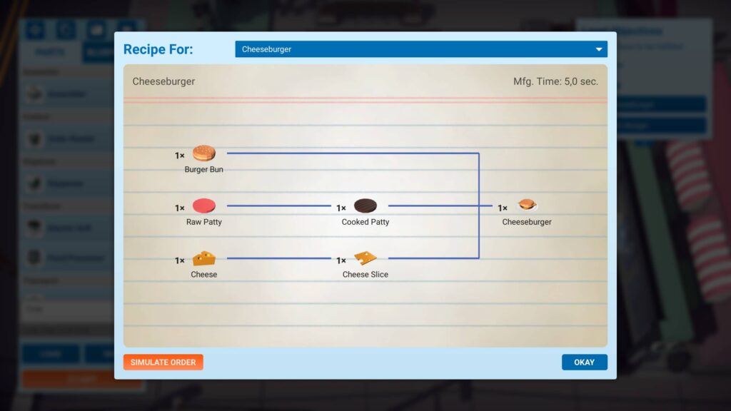 AutomaChef – recept na Cheesburger