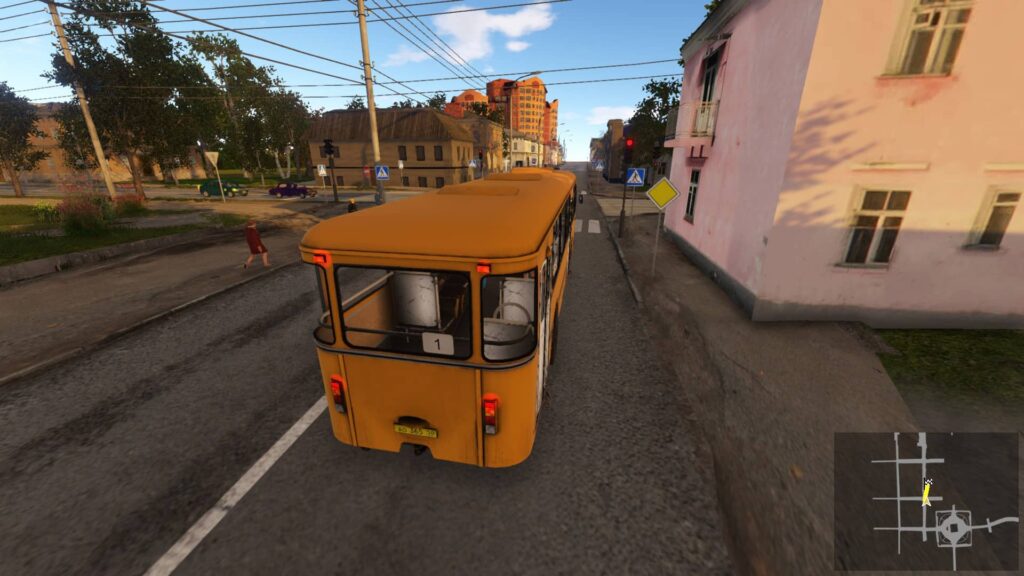 Bus Driver Simulator - červená