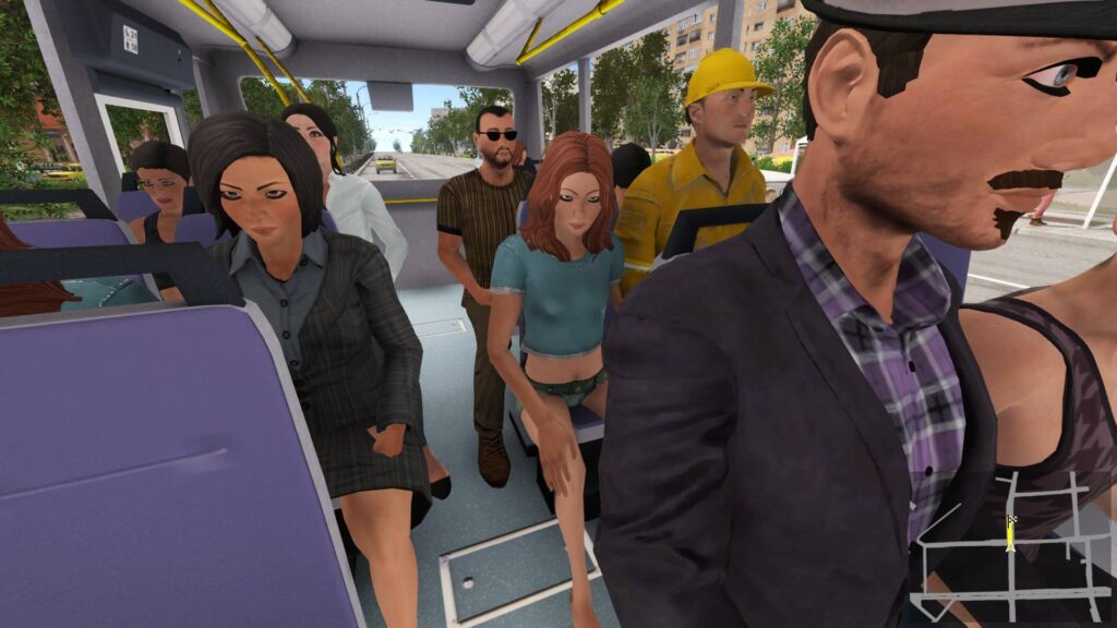 Bus Driver Simulator - cestující